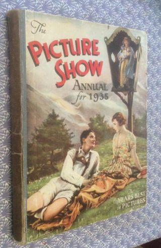 The Picture Show Annual For 1935 Greta Garbo Cary Grant Jean Harlow Etc.