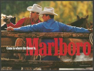 Marlboro Cigarettes - 1997 Print Ad
