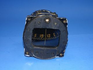 Vintage Wwii Bendix Aviation A.  G.  Us Army Magnetic Compass Type B - 16