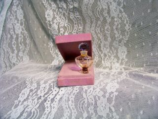 Tiny Vintage Mini Shalimar Perfume Bottle By Guerlain