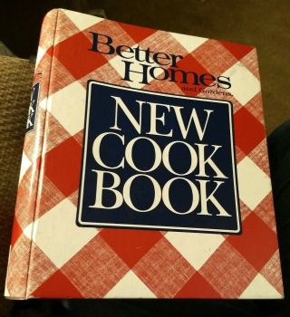 Vintage Better Homes & Gardens Cook Book 1989 5 - Ring Binder,  Hard Cover.