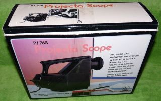 Vintage Projecta Scope - Image Projector Pj768 -