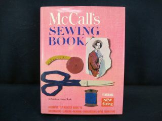Vintage Collectible Mccalls Sewing Book 1968 Hardcover 308 Pages Random House