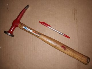 Vintage Mac Tools Bth 153b - R Cross Peen Auto Body Hammer