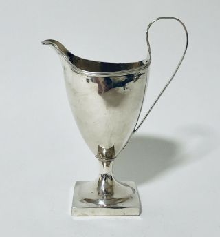 Quality Antique 18th Century Georgian Solid Sterling Silver Cream Milk Jug 1792