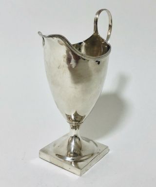 Quality Antique 18th Century Georgian Solid Sterling Silver Cream Milk Jug 1792 2