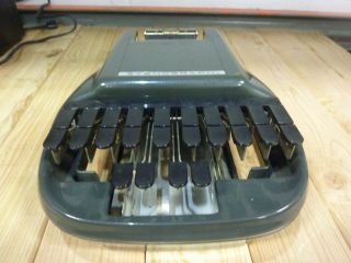 Vintage Stenograph,  Secretarial Model Shorthand Machine