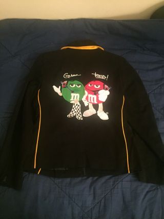 Nascar M&m Racing Team Jacket Green/red Pit Crew Chase Authentics Size Small