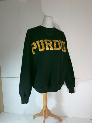 vintage Purdue sweatshirt made in USA with DAD in letters 3