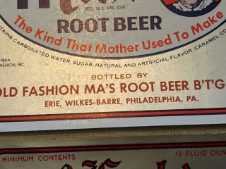 3 Different Ma’s Old Fashioned Vintage Root Beer Labels,  Wilkes Barre,  Pa. 3