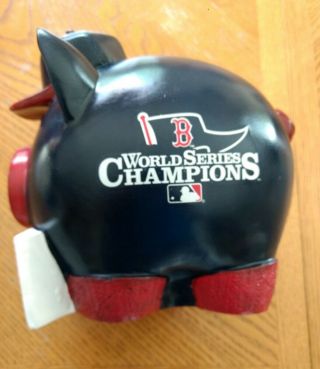 Boston Red Sox World Series Champions Forever Collectibles Mlb 8 " Piggy Bank