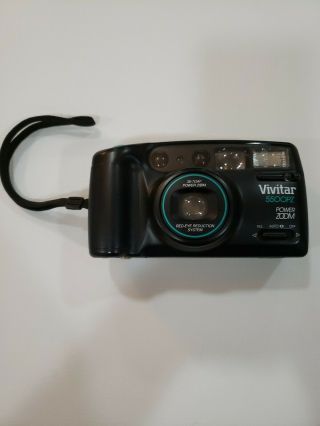 Vivitar 5500pz Vintage 35mm Power Zoom Film Camera.