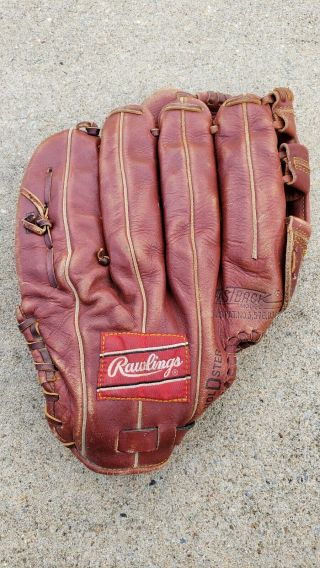Vintage Rawlings Sg 96 " The Mark Of A Pro " 13 " Baseball / Softball Glove Rht