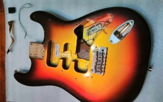 Fender American Vintage ‘65 Stratocaster Body - Mystic Three Tone Sunburst.
