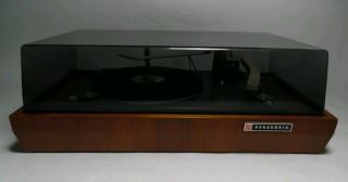Vintage Panasonic Model Rd - 7673 Automatic Turntable Record Player 4 - Speed As - Is