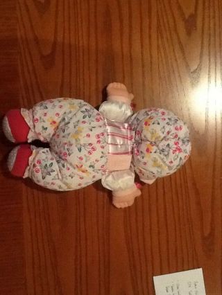 Rare Vintage Cabbage Patch Kid CPK Soft Rattle Doll 1995 2
