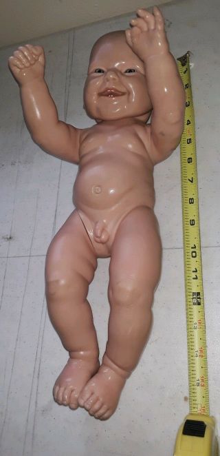 Vintage Berjusa Berenguer Anatomically Correct Baby Boy Doll 16 " Long Vinyl