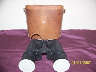 Vintage Vega Binoculars 7x50 With Case