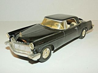 Vintage 1956 Black Lincoln Continental Mark Ii Amt Friction Dealer Promo Car