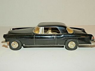 Vintage 1956 Black Lincoln Continental Mark II AMT Friction Dealer Promo Car 2