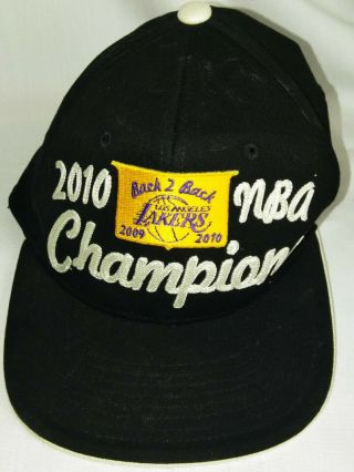 2010 La Lakers Champions Back To Back Cap