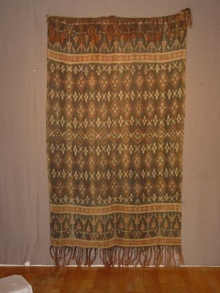 Fabulous Antique Wide Ikat Weaving West Sumba Indonesia Hinghhi Hg