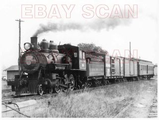 8dd609 1948/2000s Live Oak Perry & Gulf Railroad 4 - 6 - 0 Loco 100 Perry Fl