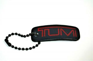 Tumi Leather Accent Luggage Tag Keychain Small Tumi Accessories Vtg Tumi Gift