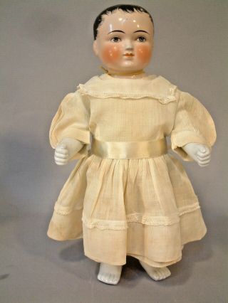 13 " Antique Frozen Charlie Charlotte Doll Germany Outstanding Example Look Wow