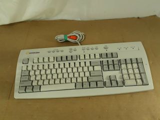 Vintage Gateway 2000 Ps/2 Keyboard 104 - Key 7000598 6 Pin And