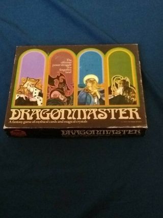 Vtg 1981 Milton Bradley/ E.  S.  Lowe Dragonmaster Fantasy Card Game Dragon Master