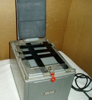 Vintage Brumberger 5x7 Contact Printer Model 1057