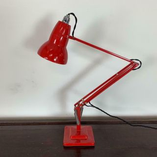 Vintage Herbert Terry George Carwardine Red Anglepoise Lamp Light 2762