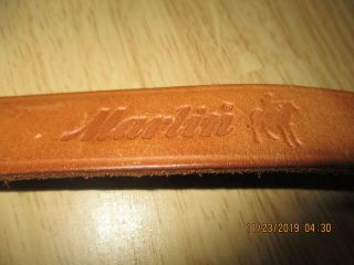 Vintage Marlin Factory Leather Sling W/logo