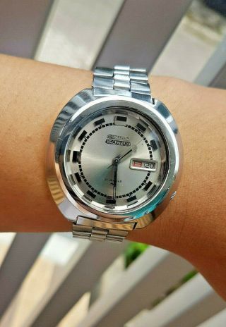 Vintage Wristwatch Seiko5 Actus 7019 - 7020 Very Rare Japan Made Japan Circa 1970