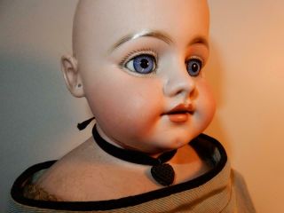 Antique German Bisque Simon Halbig 1010 For French Market Large Doll 24 " Tlc
