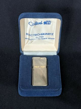 Gold Colibri Electro - Quartz Pocket Lighter
