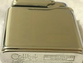 Vintage Colibri Silver Cigarette Lighter By Kreisler In West Germany