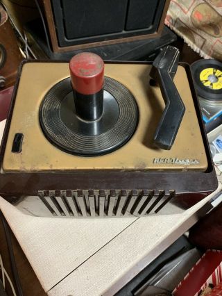 Vintage 1950s RCA VICTOR 45 - EY - 2 45RPM Record Player Parts Restoration Phono 2