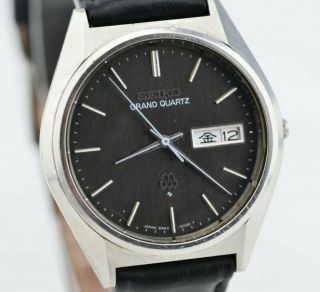 J146 Vintage Seiko Grand Twin Quartz Watch Kanji 9943 - 8010 Jdm 55.  4