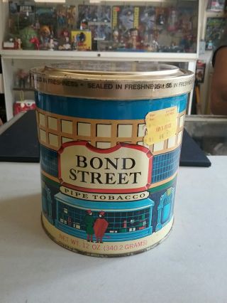 Bond Street Pipe Tobacco Tin 12oz.