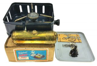Rare Enders 9060 N Vintage German Camping Fuel Stove Old Antique Cook Multifuel