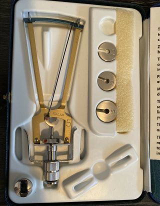 Vintage Sklar Product Schiotz Tonometer Optometry Tool With Case
