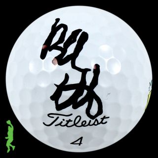 Bubba Watson Autograph Signed Titleist Pro V1 Masters Golf Ball Beckett Bas