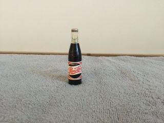 Vintage Pepsi Cola Bottle Lighter 2 3/4”tall