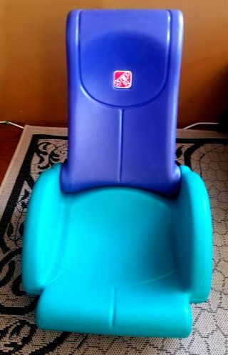 Vintage Step 2 Rock N Fold Chair For Gaming Camping Tv Lounging - Folding Travel