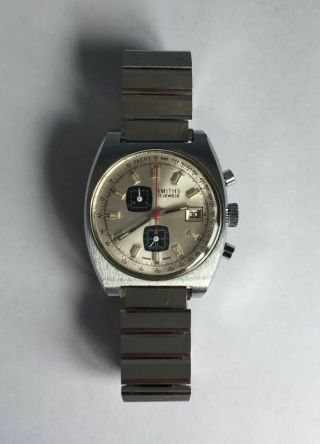 Vintage Mens Mechanical Chronograph Watch ‘smiths’