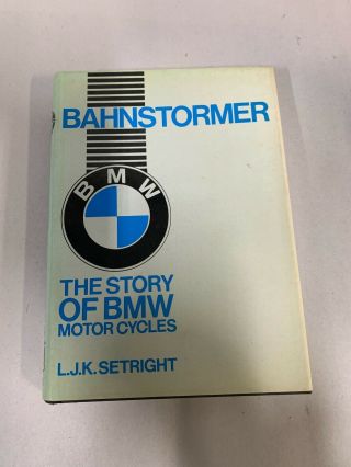 Vintage L.  J.  K.  Setright Bahnstormer: The Story Of Bmw Motorcycles Book (a5)