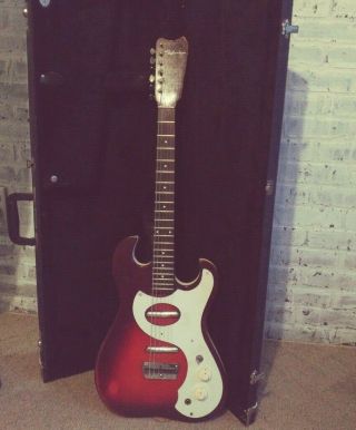 Silvertone 1457 Vintage Japanese Electric Guitar Sears Danelectro 1960 