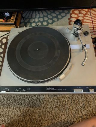 Vintage Technics Sl - 220 Frequency Generator Servo Turntable Record Player